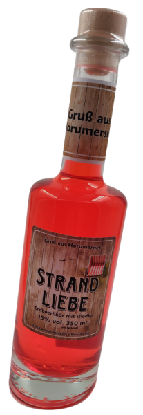 Flasche Bounty 350ml Erdbeerlik&ouml;r 15%