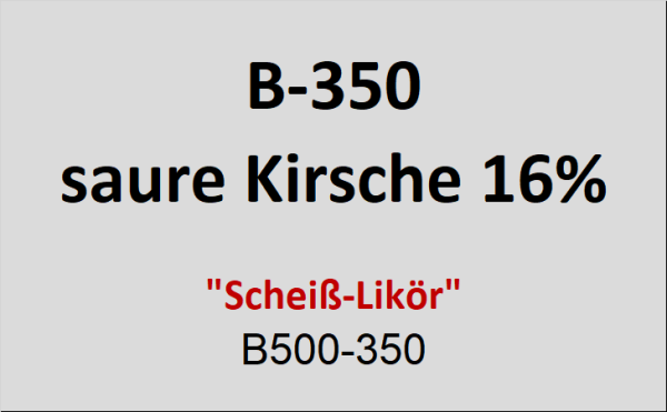 Flasche Bounty 350ml saure Kirsche 16%