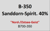 Flasche Bounty 350ml Sanddorn-Spirit.