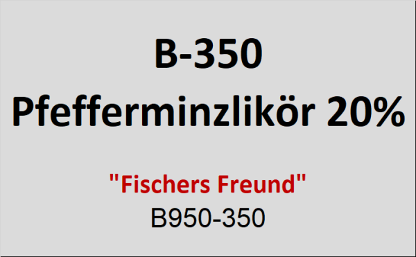 Flasche Bounty 350ml Pfefferminz