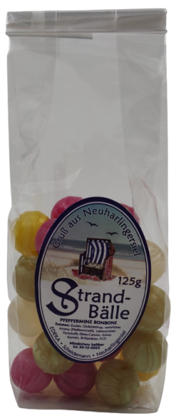 Strandb&auml;lle 125g