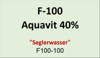 Flasche Flachmann 100ml Aquavit 40%