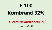 Flasche Flachmann 100ml Kornbrand