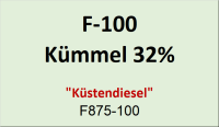 Flasche Flachmann 100ml Kümmel