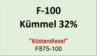 Flasche Flachmann 100ml K&uuml;mmel