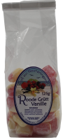 Rote Gr&uuml;tze Vanille Bonbons 125g