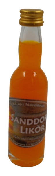 Flasche Kropfhals 40ml Sanddornlik&ouml;r 17%