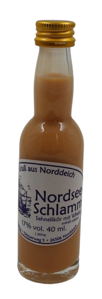 Flasche Kropfhals 40ml Sahnelik&ouml;r