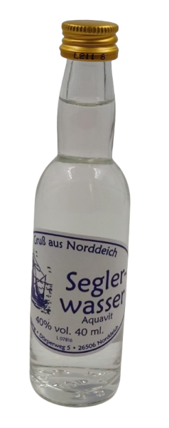 Flasche Kropfhals 40ml Aquavit