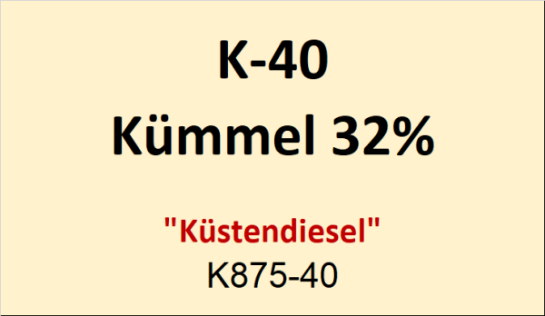 Flasche Kropfhals 40ml K&uuml;mmel
