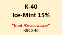 Flasche Kropfhals 40ml Ice-Mint