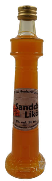 Flasche Leuchtt. 50ml Sanddornlik&ouml;r 17%