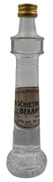 Flasche Leuchtt. 50ml Wodka 37%