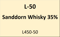 Flasche Leuchtt. 50ml Sanddorn Whisky
