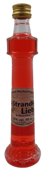 Flasche Leuchtt. 50ml Erdbeerlik&ouml;r 15%