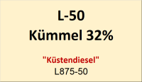 Flasche Leuchtt. 50ml K&uuml;mmel