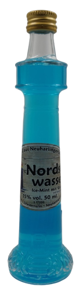 Flasche Leuchtt. 50ml Ice-Mint-Lik&ouml;r