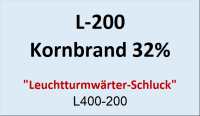 Flasche Leuchtt. 200ml Korbrand 32%