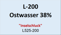 Flasche Leuchtt. 200ml Obstwasser