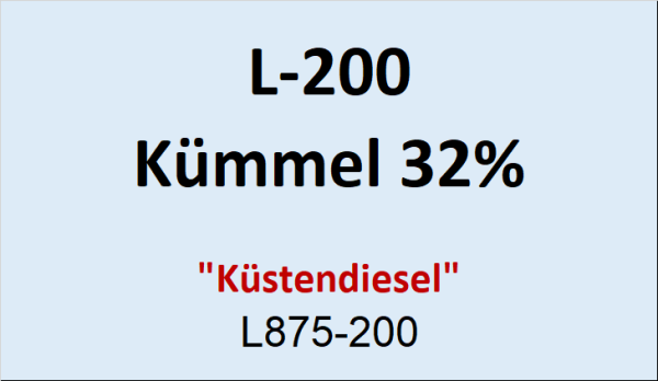 Flasche Leuchtt. 200ml K&uuml;mmel