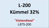 Flasche Leuchtt. 200ml K&uuml;mmel