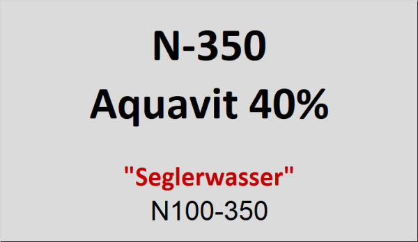Flasche Napoleon 350ml Aquavit
