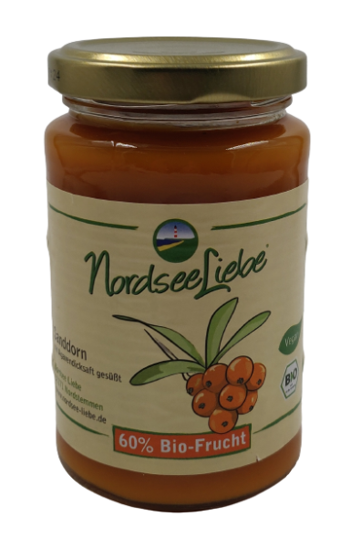 Bio-Fruchtaufstrich Sanddorn 60% Frucht