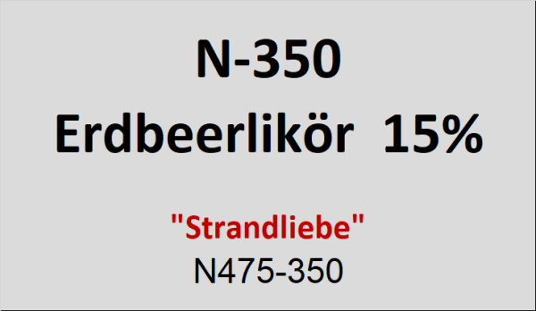 Flasche Napoleon 350ml Erdbeerlik&ouml;r