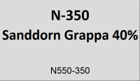 Flasche Napoleon 350ml Sanddorn Grappa