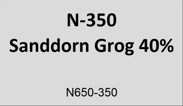 Flasche Napoleon 350ml Sanddorn Grog