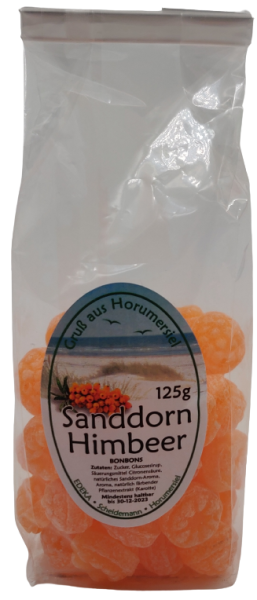 Sanddorn Himbeer 125g