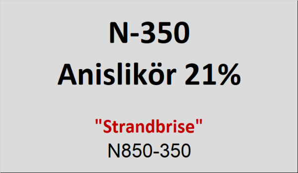 Flasche Napoleon 350ml Anislik&ouml;r