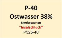 Flasche Platina 40ml Obstwasser