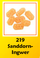 Sanddorn Ingwer 125g