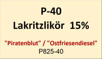 Flasche Platina 40ml Lakritzlik&ouml;r