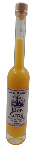 Flasche Platina 100ml Eiergrog 24%