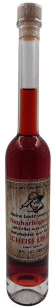 Flasche Platina 100ml saure Kirsche 16%