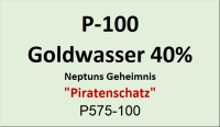 Flasche Platina 100ml Goldwasser