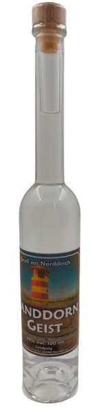 Flasche Platina 100ml Sanddorn Spirituose