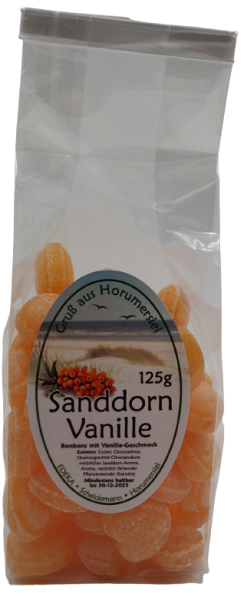 Sanddorn Vanille 125g