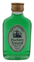 Flasche Flachmann 100ml Pfefferminzlik&ouml;r 20%