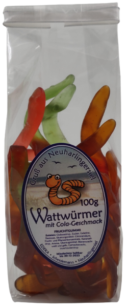 Wattw&uuml;rmer Cola 100g
