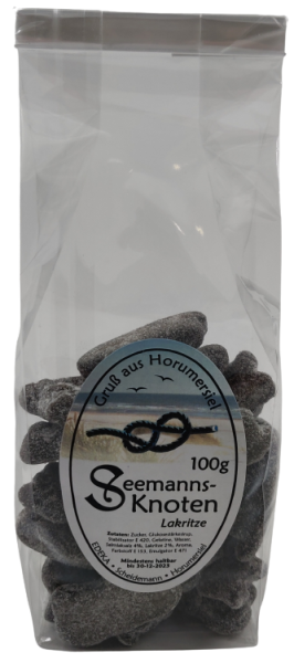 Seemannsknoten Lakritz 100g