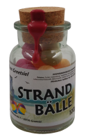 Korkenglas Strandb&auml;lle 100g